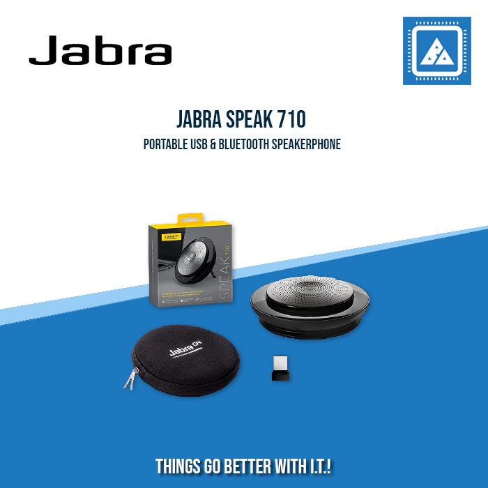 JABRA SPEAK 710 PORTABLE USB & BLUETOOTH SPEAKERPHONE JABRA SPEAK 710 PORTABLE USB & BLUETOOTH SPEAKERPHONE